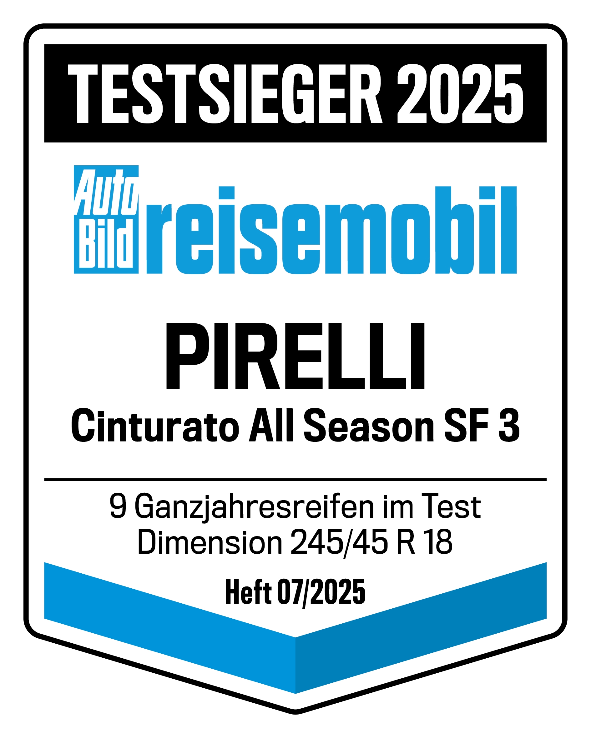 AutoBild Reisemobil — CINTURATO ALL SEASON SF3