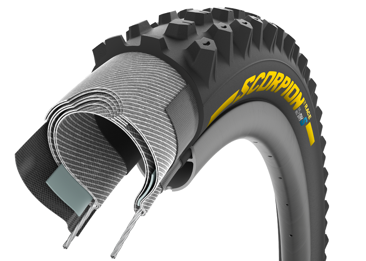 Pneumatico Pirelli Scorpion Race DH M – 27.5 X 2.5 – 60TPI, Piegevole – Mountain Bike - Foto 6